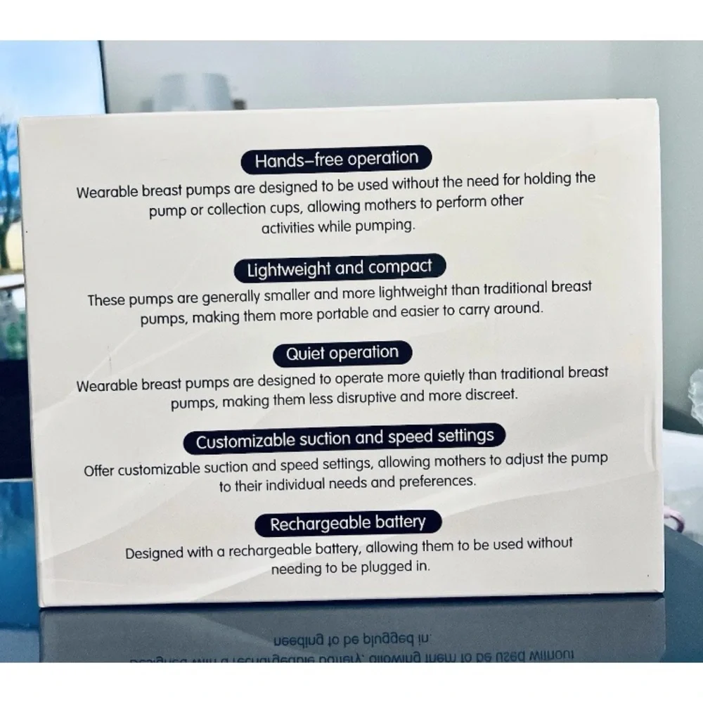 Brand New White Box S9 Mom Cozy Breast Pump Retail $400.00 NEW - Picture 2 of 2